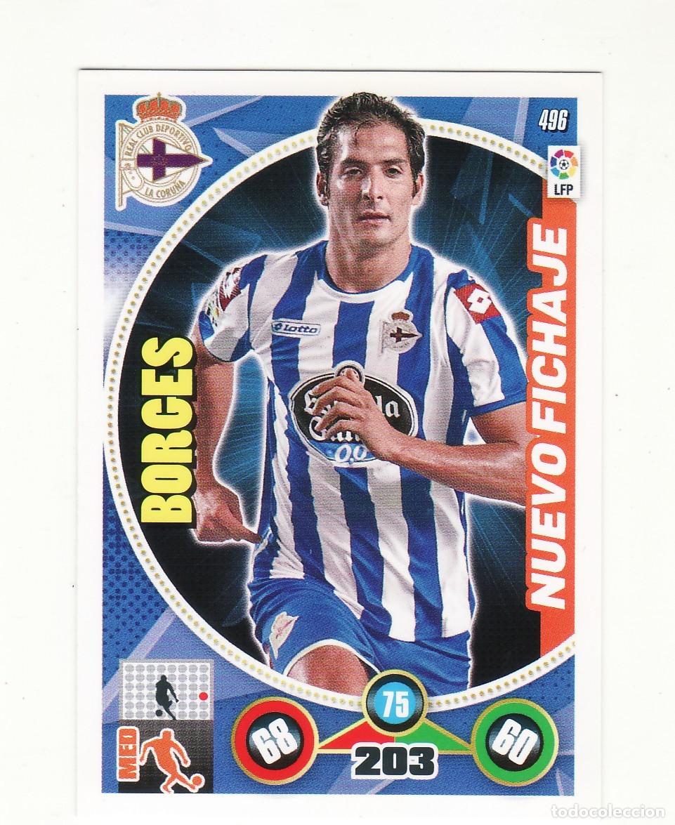 Cromos de f&uacute;tbol: ADRENALYN 2014/2015 496 BORGES CORU&Ntilde;A - Foto 1