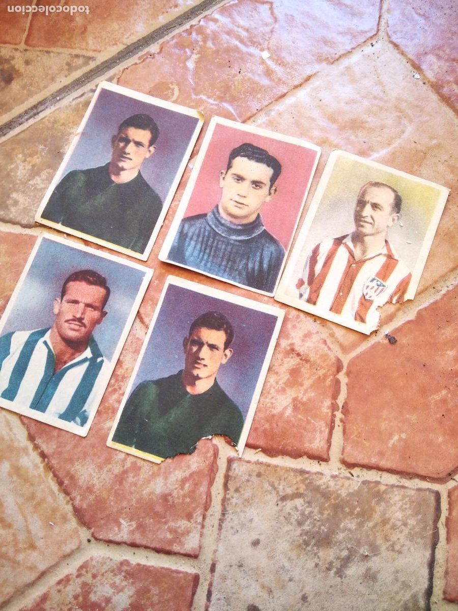 Cromos de Futebol: Lote antiguo cromos Serie Jugadores de F&uacute;tbol a Color - Liga Profesional Obsequio cigarrillos 46