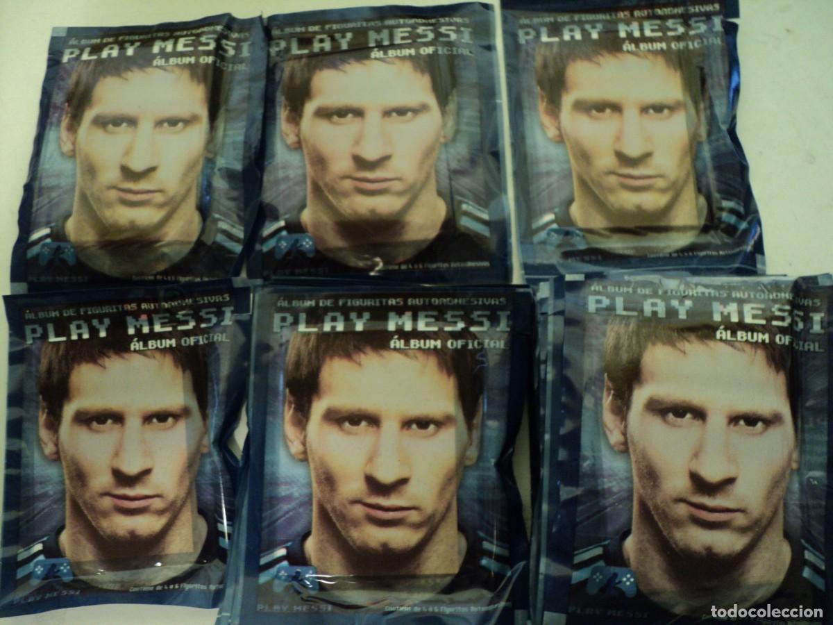 Cromos de F&uacute;tbol: Lote sobres sellados x 50 , cromos play messi 2014 original unico album oficial lio messi