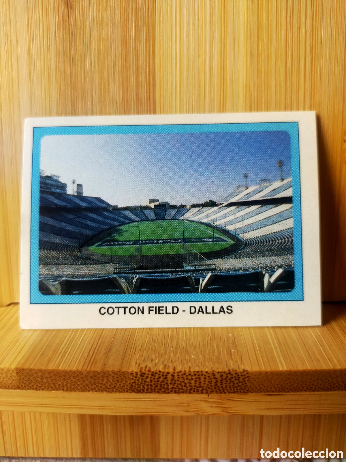 Cromos de f&uacute;tbol: 1994 CROMO SIN PEGAR EDICIONES ESTADIO MUNDIAL USA 94 COTTON FIELD DALLAS N 3