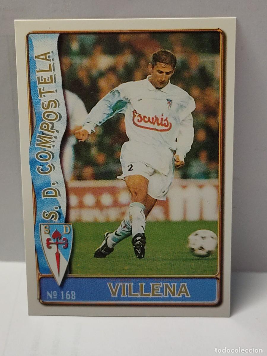 Figurine di Calcio: Cromo Mundicromo LAS FICHAS DE LA LIGA 96/97 - COMPOSTELA - VILLENA 168
