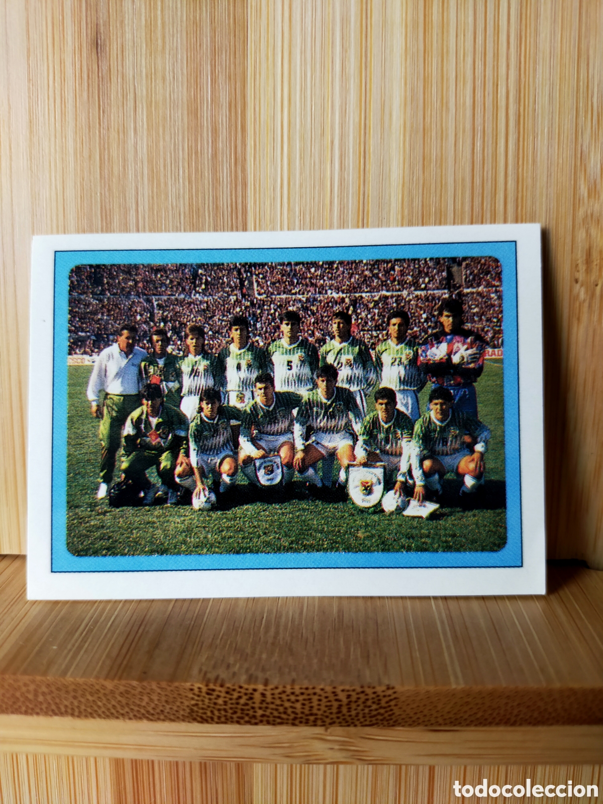 Cromos de f&uacute;tbol: 1994 CROMO NUNCA PEGADO EDICIONES ESTADIO MUNDIAL USA 94 BOLIVIA EQUIPO N 67
