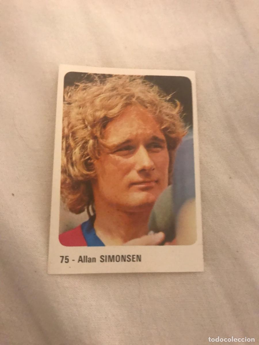 Cromos de f&uacute;tbol: Simonsen - Foto 1