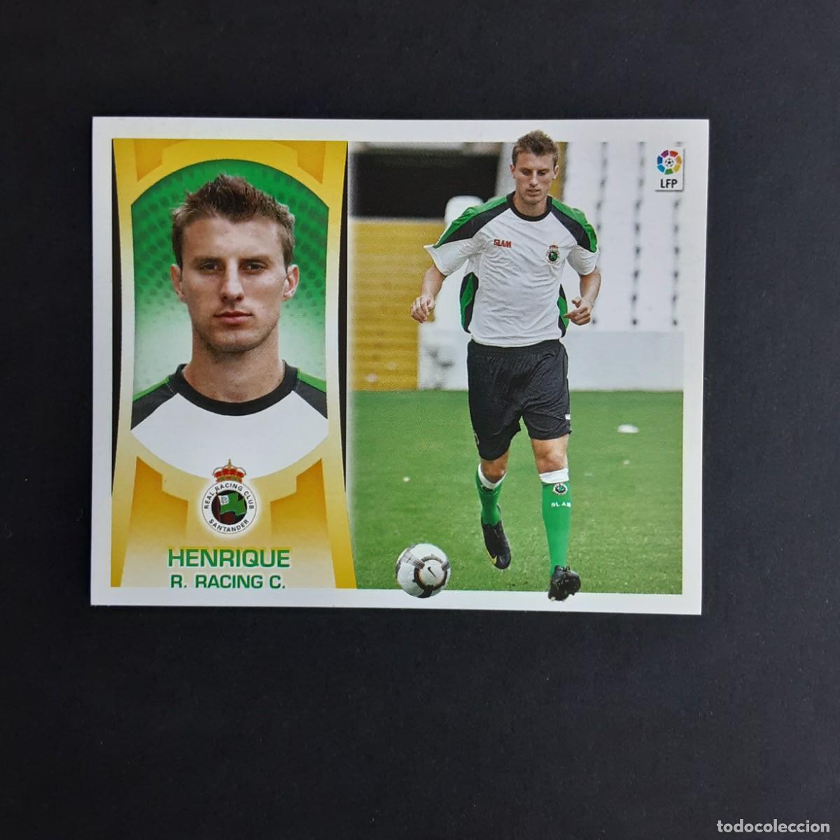Cartes &agrave; collectionner de Football: CROMO LIGA 2009 2010 09 10 COLECCIONES ESTE PANINI FICHAJE N&ordm;46 HENRIQUE-R.SANTANDER NUNCA PEGADO