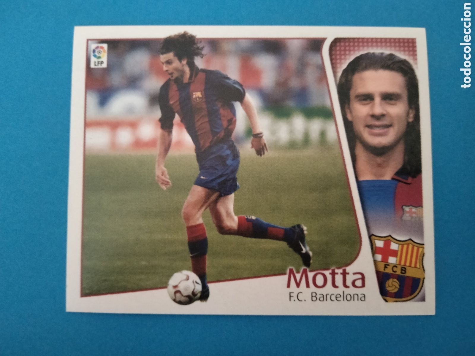 Cromos de f&uacute;tbol: MOTTA F.C.BARCELONA EDICIONES ESTE 2004 2005 04 05 NUEVO SIN PEGAR PERFECTO ESTADO