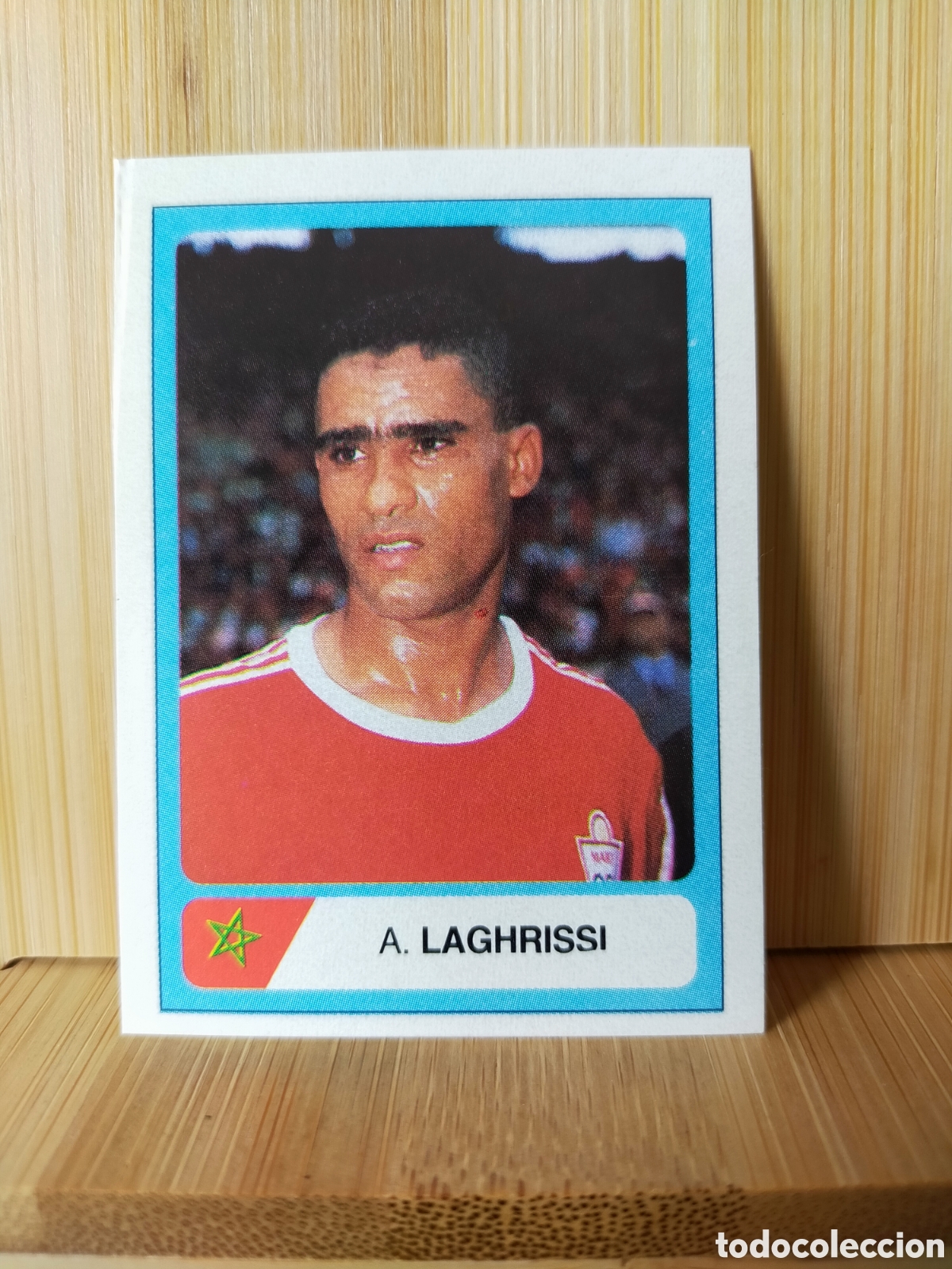 Cartes &agrave; collectionner de Football: 1994 CROMO NUNCA PEGADO EDICIONES ESTADIO MUNDIAL USA 94 MARRUECOS LAGHRISSI N 294