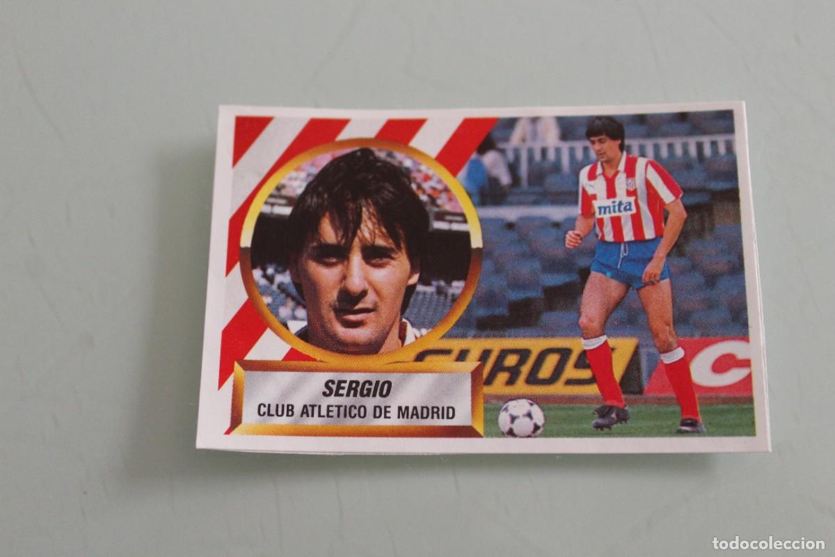 Figurine di Calcio: ESTE 88 89 SERGIO RECUPERADO DE &Aacute;LBUM