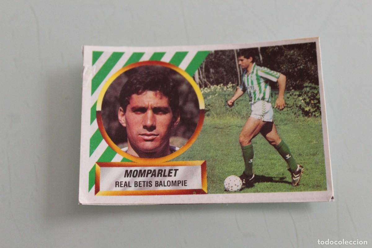 Fu&szlig;ball-Sticker: ESTE 88 89 MOMPARLET COLOCA RECUPERADO DE &Aacute;LBUM