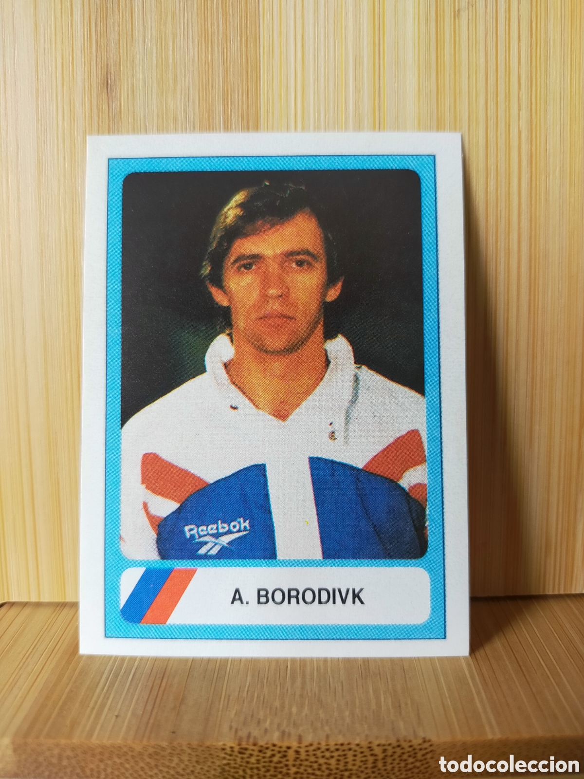 Cromos de f&uacute;tbol: 1994 CROMO NUNCA PEGADO MARCA EN TRASERA EDICIONES ESTADIO MUNDIAL USA 94 RUSIA BORODIVK N 383