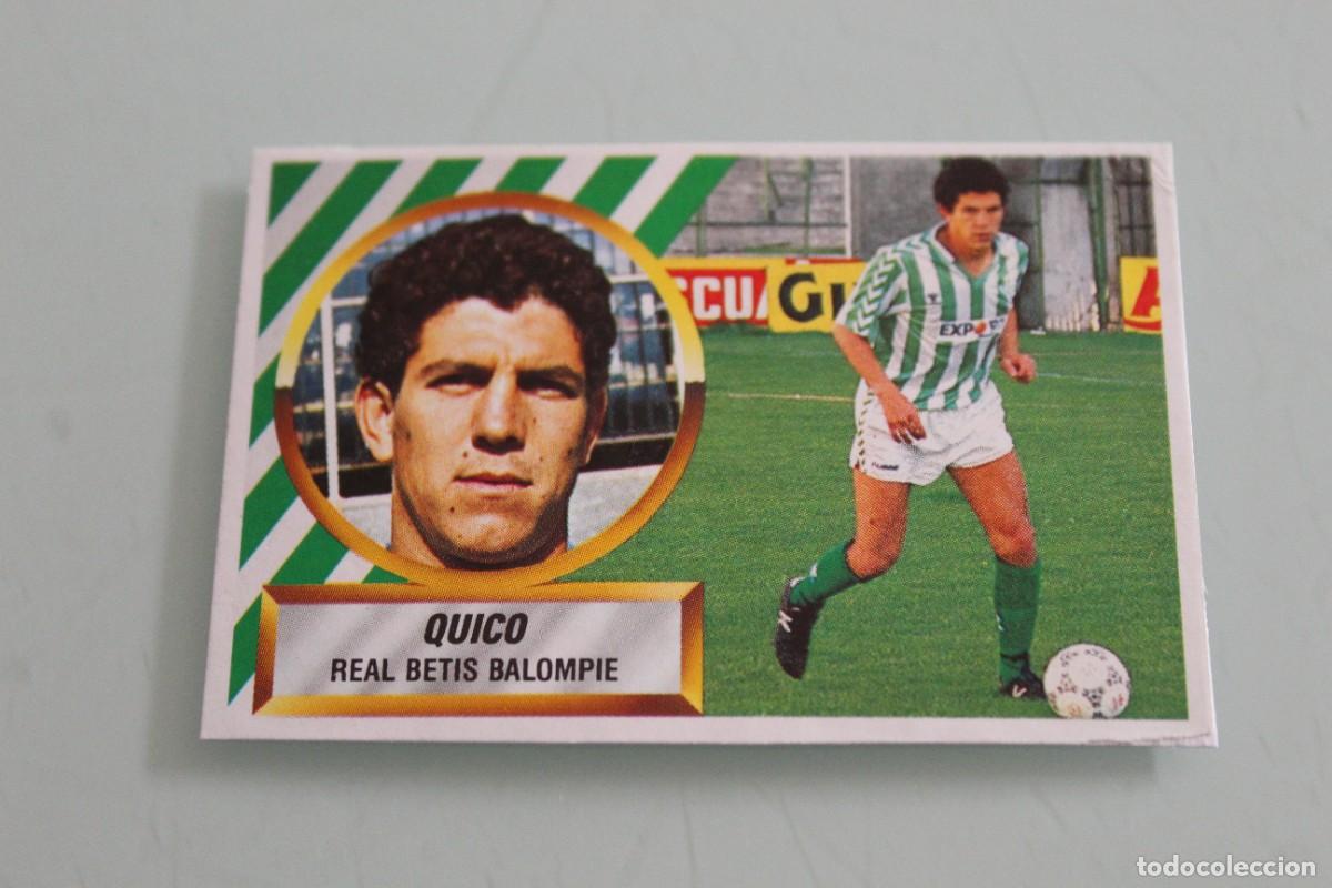 Fu&szlig;ball-Sticker: ESTE 88 89 QUICO COLOCA RECUPERADO DE &Aacute;LBUM