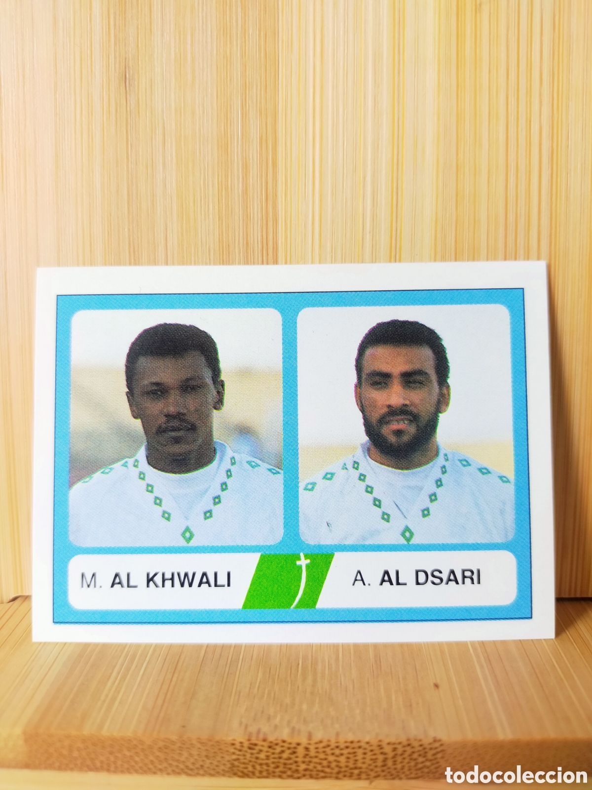 Cromos de f&uacute;tbol: 1994 CROMO NUNCA PEGADO EDICIONES ESTADIO MUNDIAL USA 94 AL KHWALI AL DSARI N 431