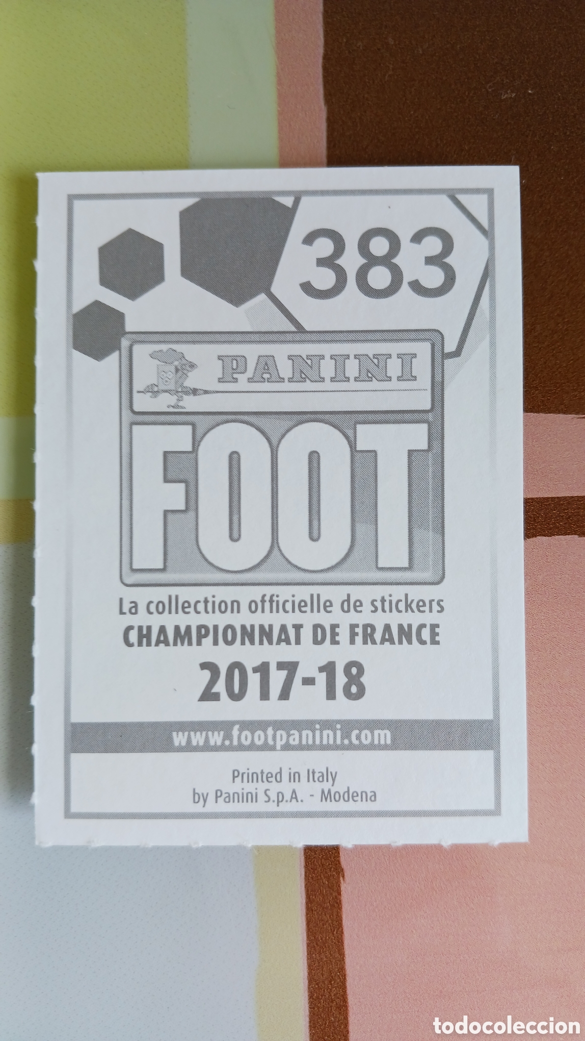 Cromos de f&uacute;tbol: CROMO MBAPPE 2017 2018 - Foto 2