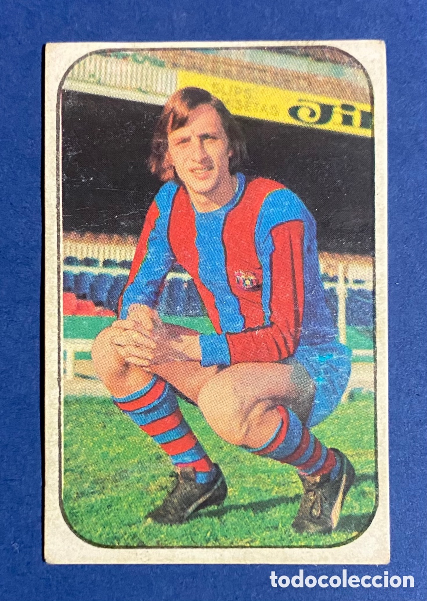 Cromos de f&uacute;tbol: CRUYFF ESTE 76/77 RECUPERADO - Foto 1