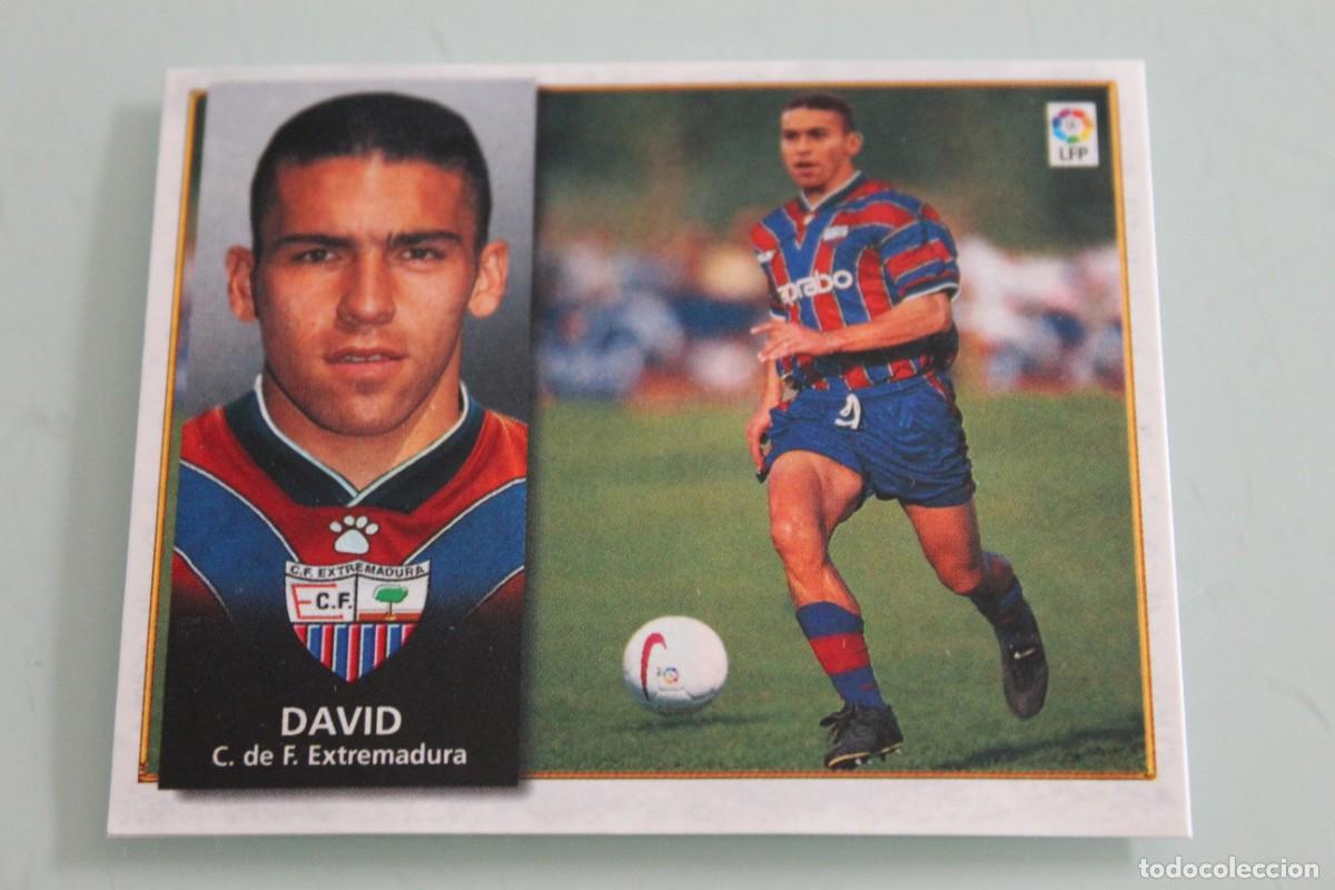 Fu&szlig;ball-Sticker: ESTE 98 99 DAVID FICHAJE N&ordm; 23 RECUPERADO DE &Aacute;LBUM