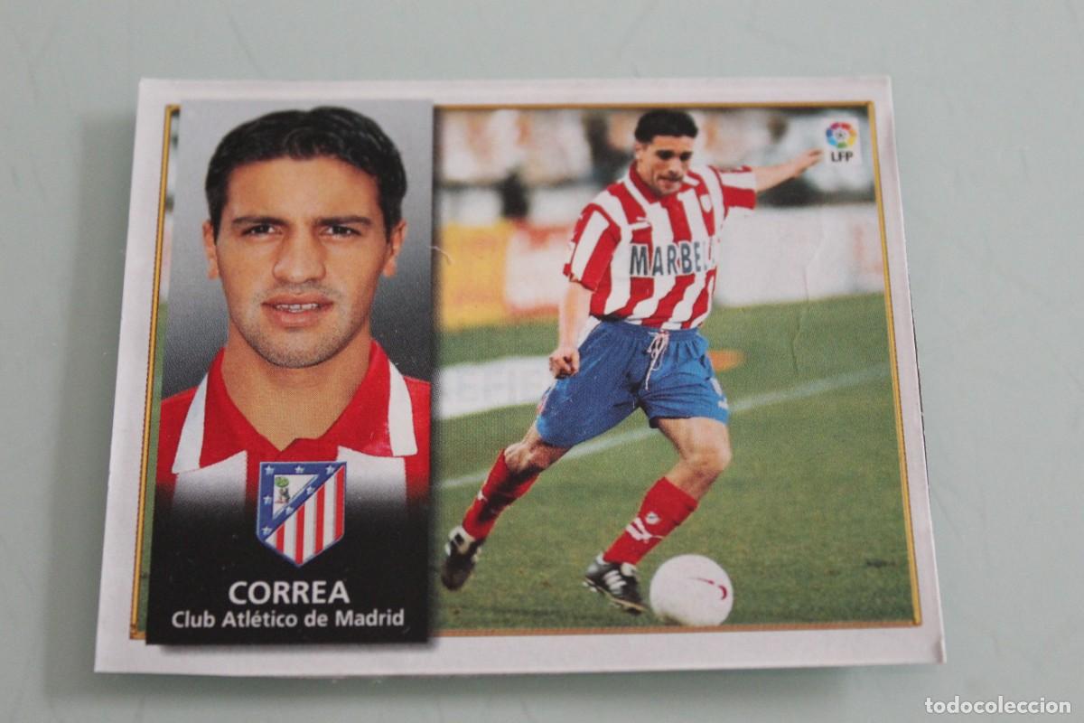 Cromos de f&uacute;tbol: ESTE 98 99 CORREA COLOCA RECUPERADO DE &Aacute;LBUM