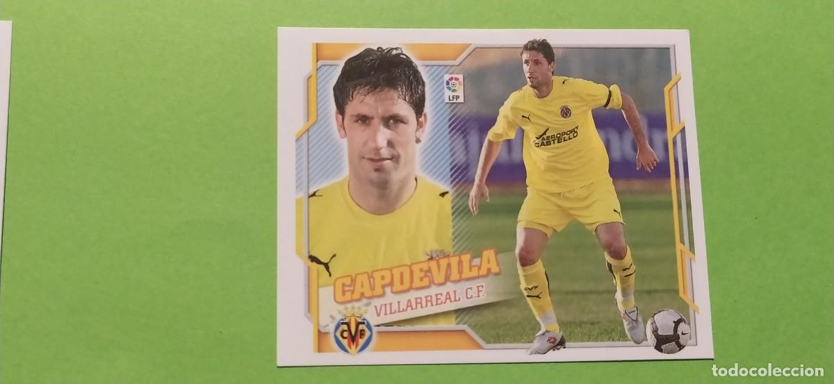 Cromos de f&uacute;tbol: 7 CAPDEVILA VILLARREAL ESTE 10 11 2010 2011 - Foto 1