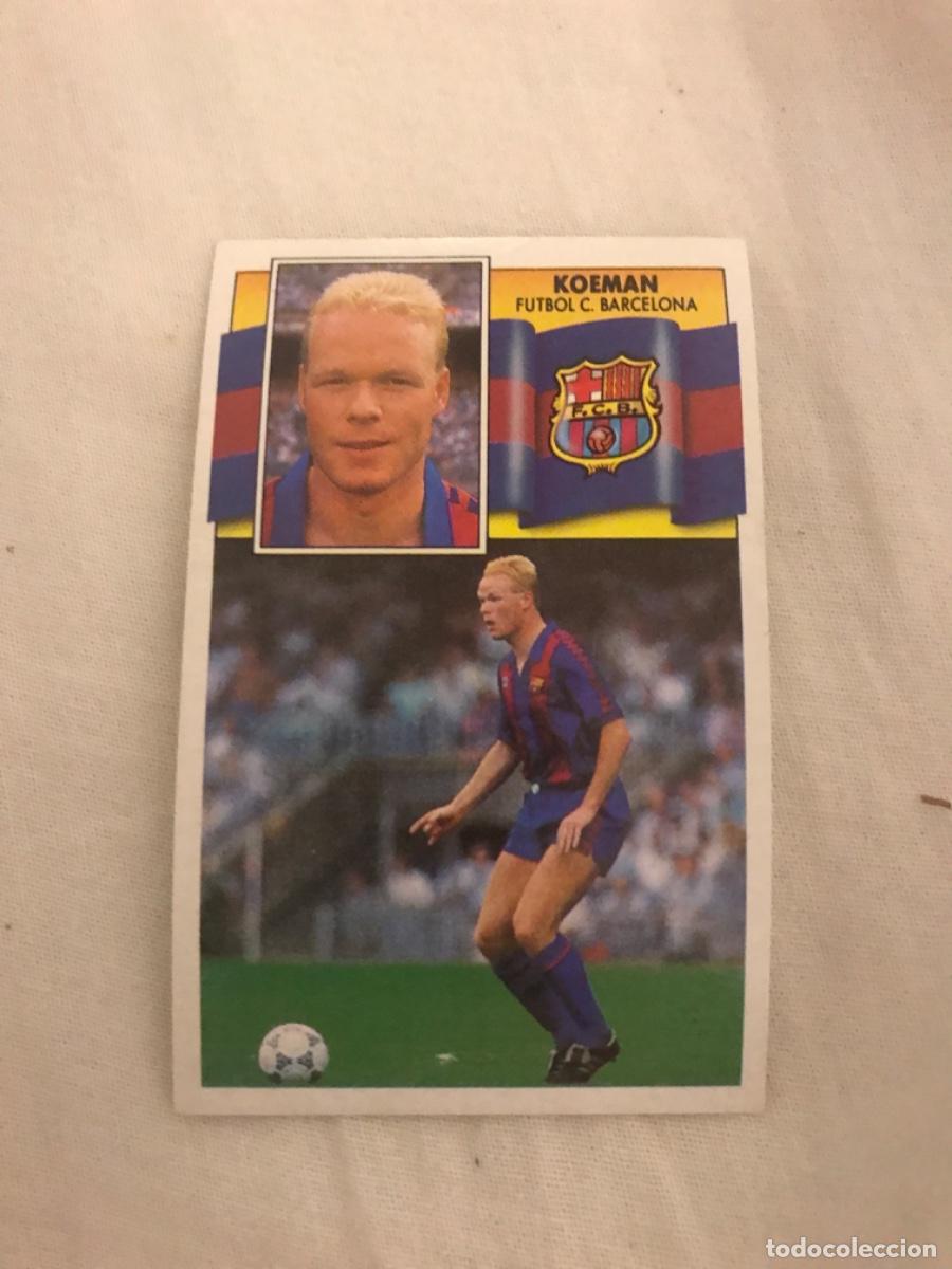 Cromos de f&uacute;tbol: Koeman - Foto 1