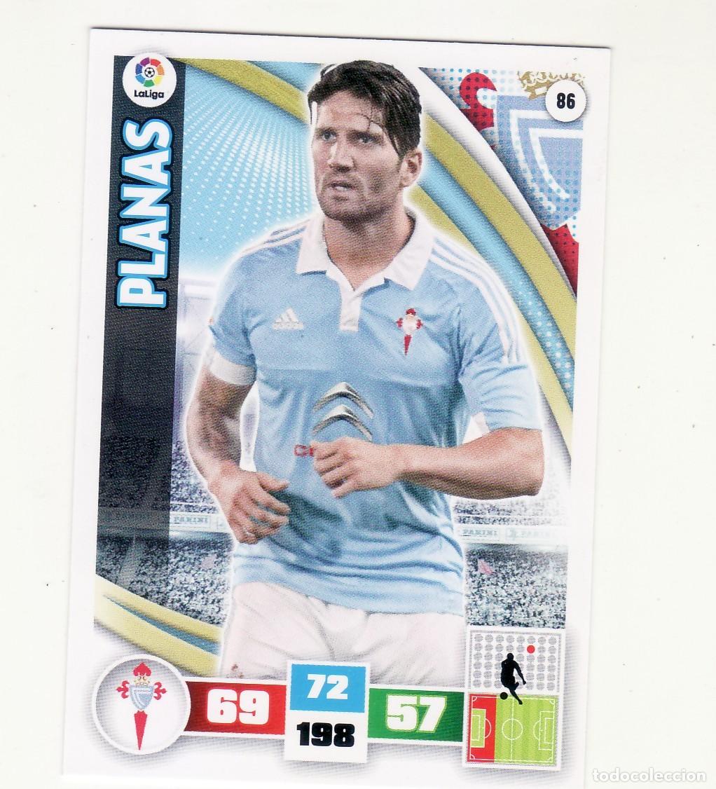 Cromos de f&uacute;tbol: ADRENALYN 2015/2016 86 PLANAS CELTA - Foto 1