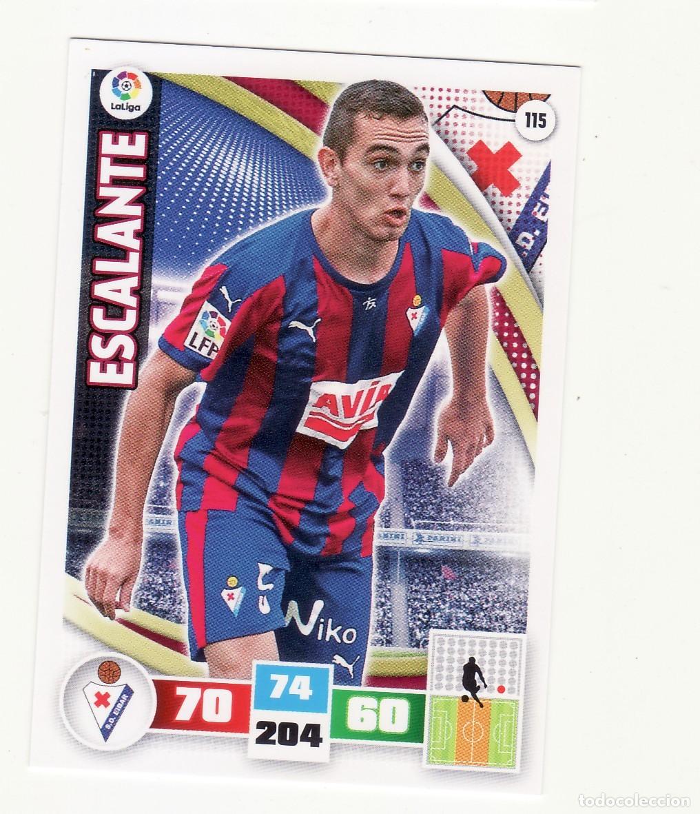 Cromos de f&uacute;tbol: ADRENALYN 2015/2016 115 ESCALANTE EIBAR - Foto 1