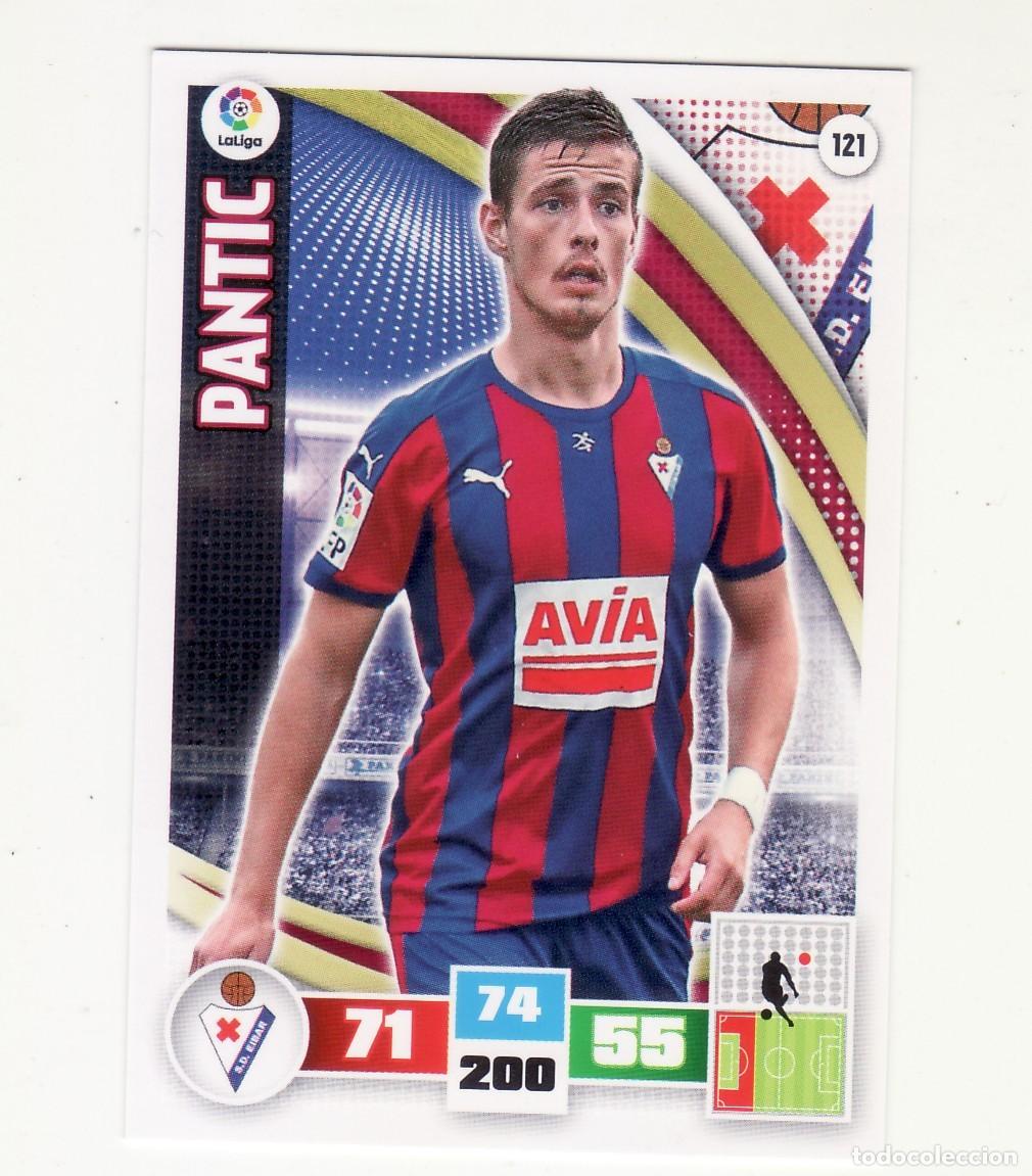 Cromos de f&uacute;tbol: ADRENALYN 2015/2016 121 PANTIC EIBAR - Foto 1