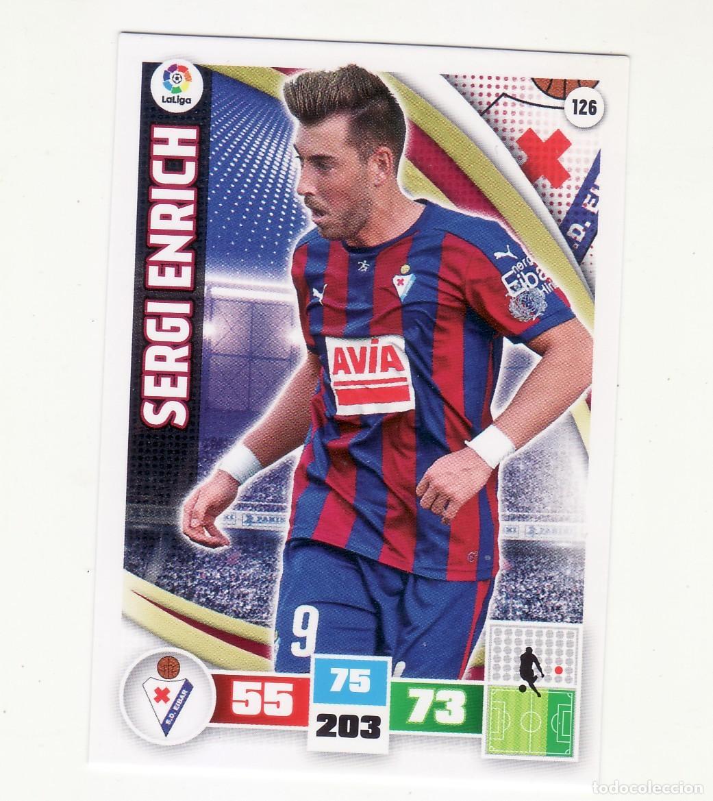 Cromos de f&uacute;tbol: ADRENALYN 2015/2016 126 ENRICH EIBAR - Foto 1