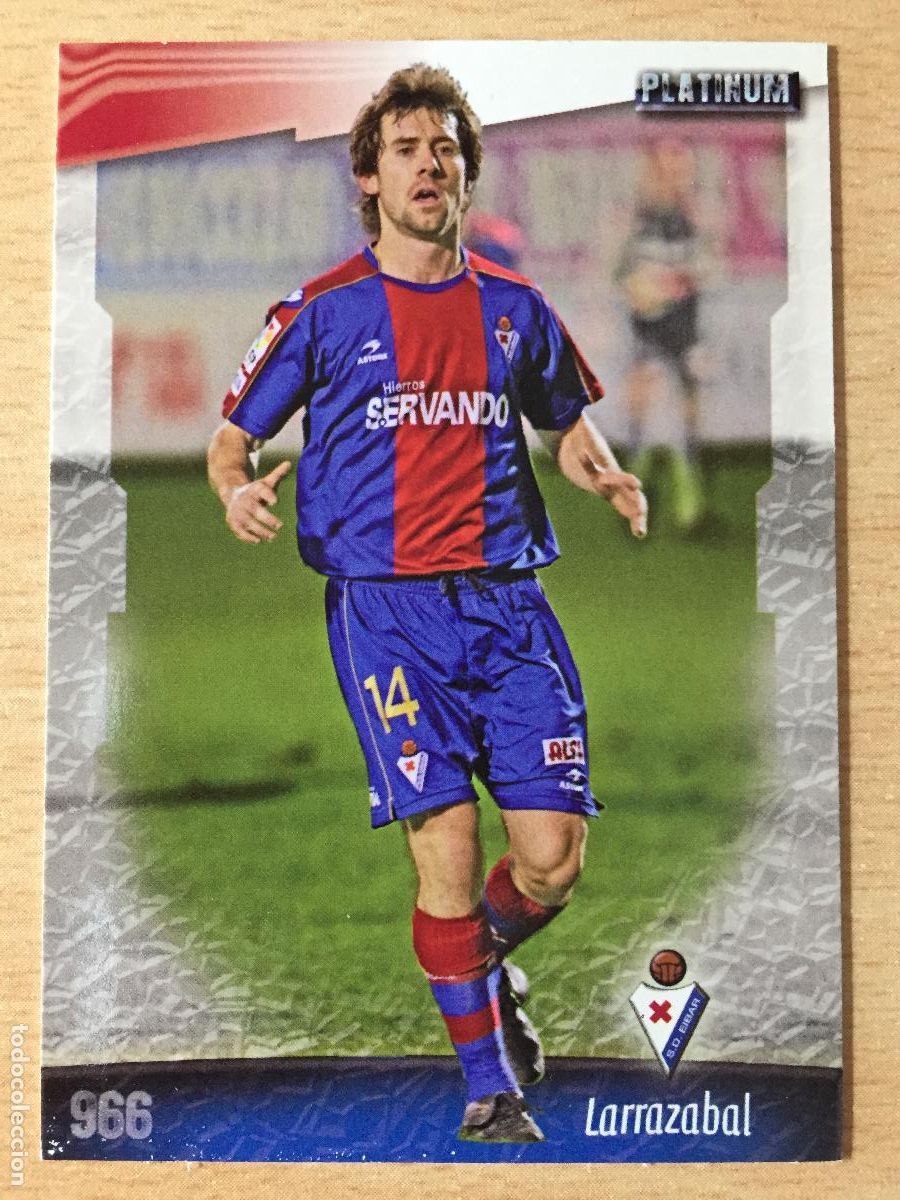 Cromos de f&uacute;tbol: 2008-2009 - 966 LARRAZABAL - SD EIBAR - MUNDICROMO - Foto 1