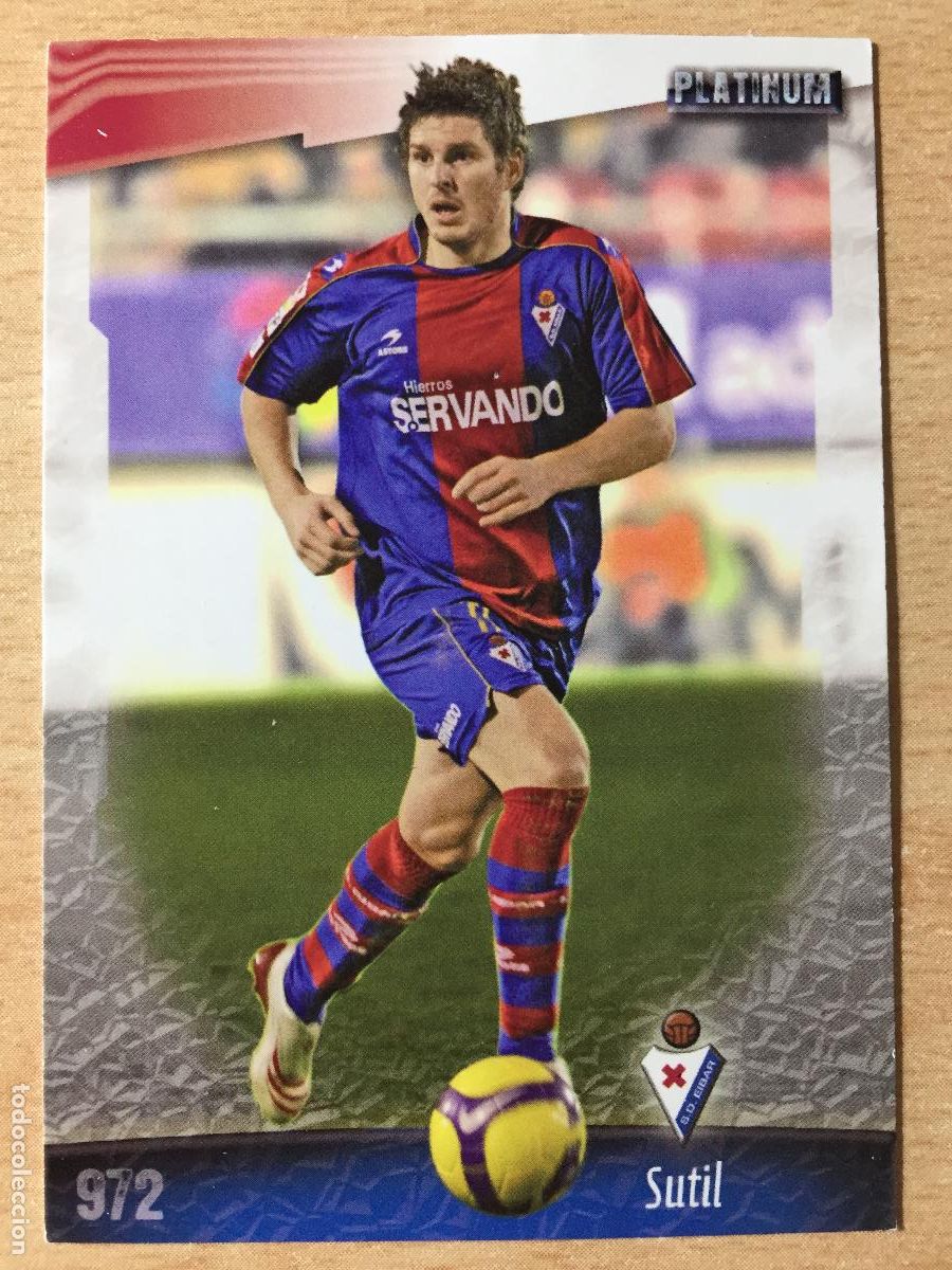Cromos de f&uacute;tbol: 2008-2009 - 972 SUTIL - SD EIBAR - MUNDICROMO - Foto 1