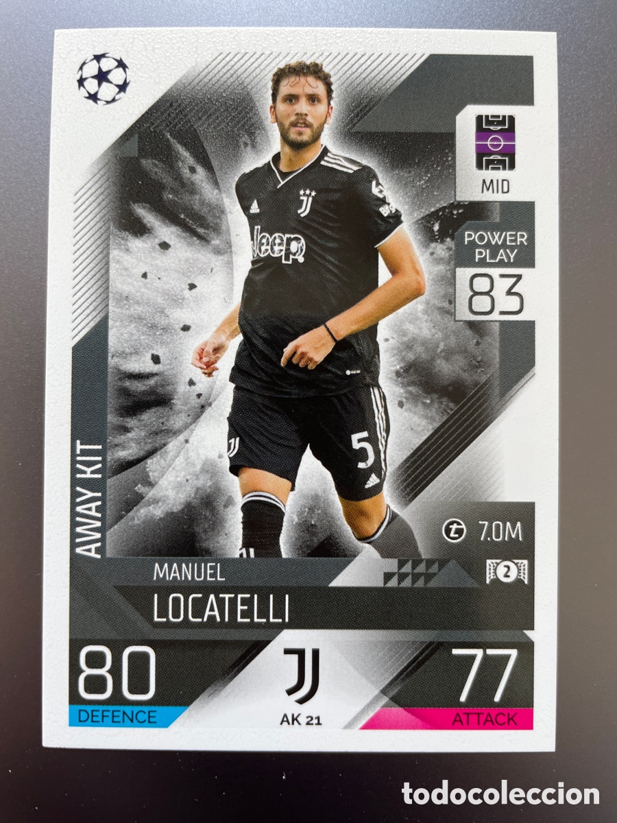 locatelli ak 21 match attaxx extra 2022-23 2022 - Buy Collectible football  stickers on todocoleccion