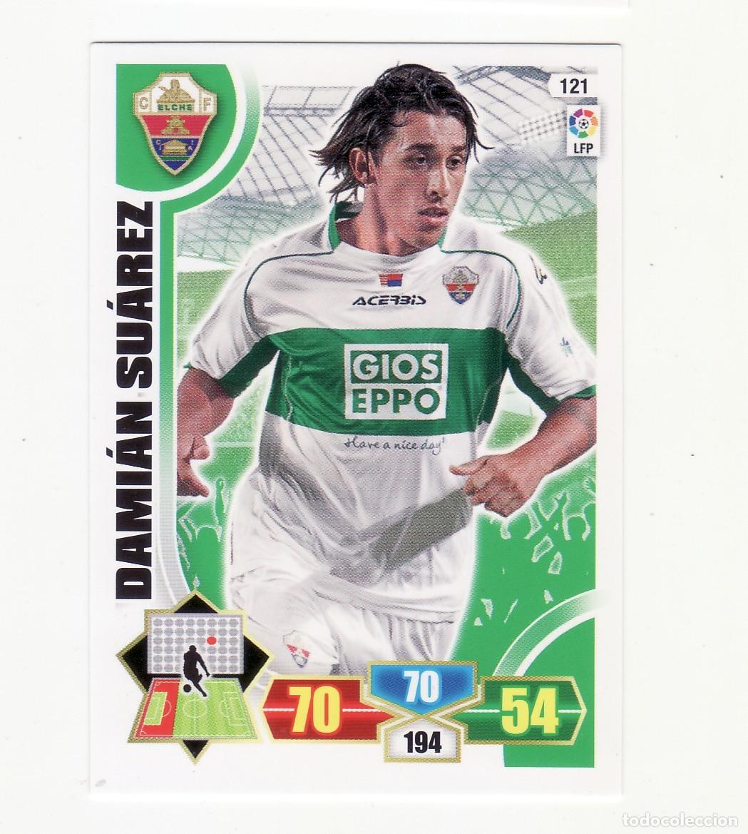 Cromos de f&uacute;tbol: ADRENALYN 2013/2014 121 SUAREZ ELCHE - Foto 1