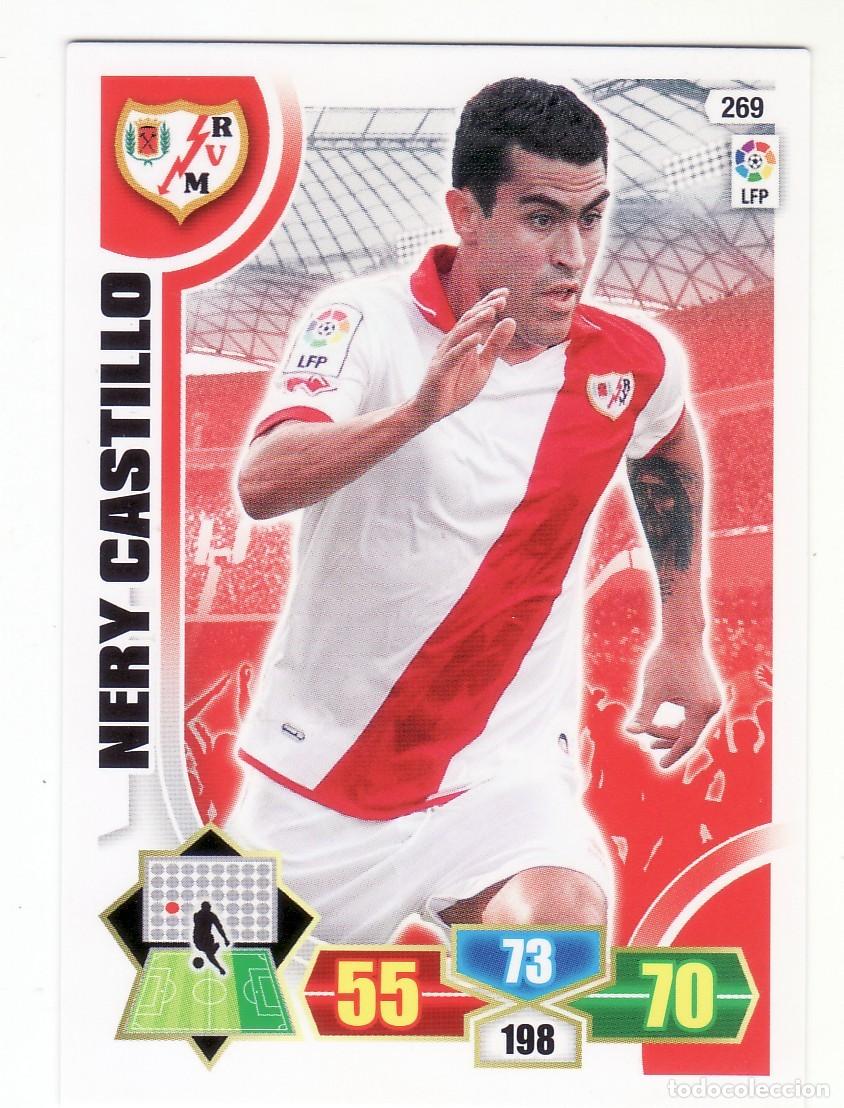 Cromos de f&uacute;tbol: ADRENALYN 2013/2014 269 CASTILLO RAYO - Foto 1
