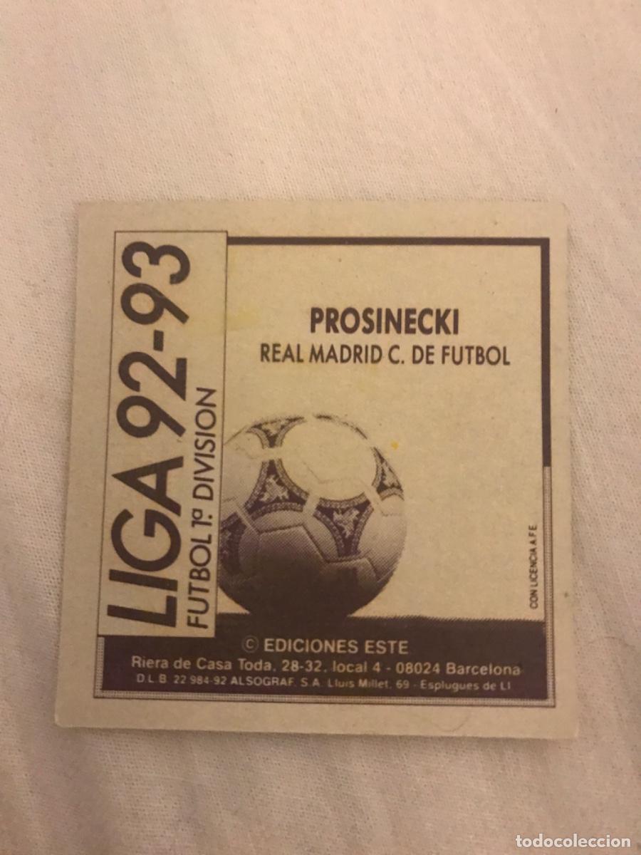 Cromos de f&uacute;tbol: Prosinecki - Foto 2