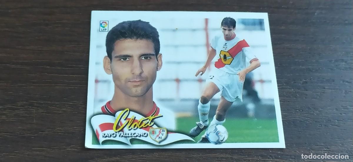 Cromos de f&uacute;tbol: CLOTET RAYO VALLECANO ESTE 00 01 2000 2001 - Foto 1