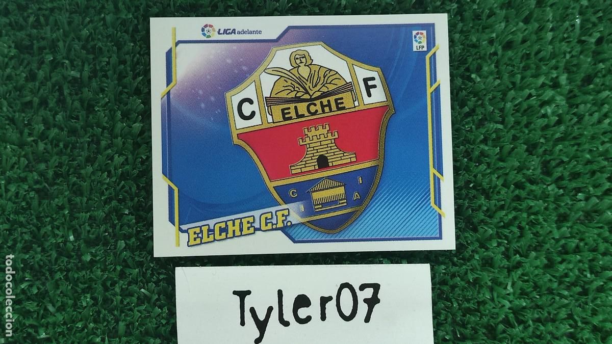 Cromos de f&uacute;tbol: ESCUDO ELCHE LIGA ESTE 10-11 - Foto 1