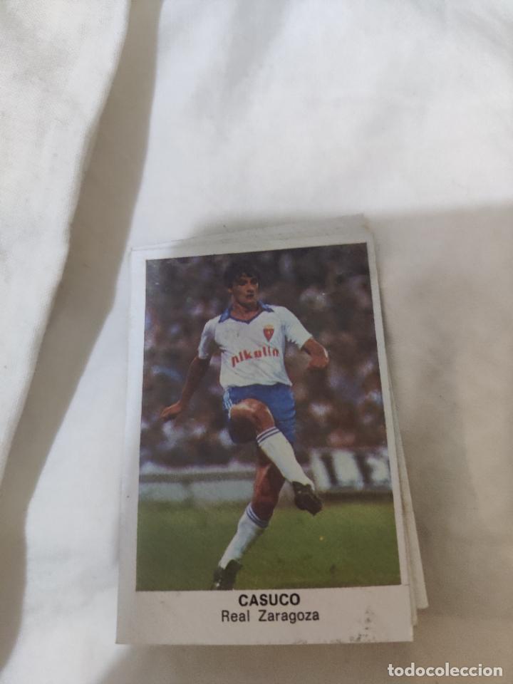 Cromos de f&uacute;tbol: ramirez zaragoza cano 1984 84 despegado - Foto 1
