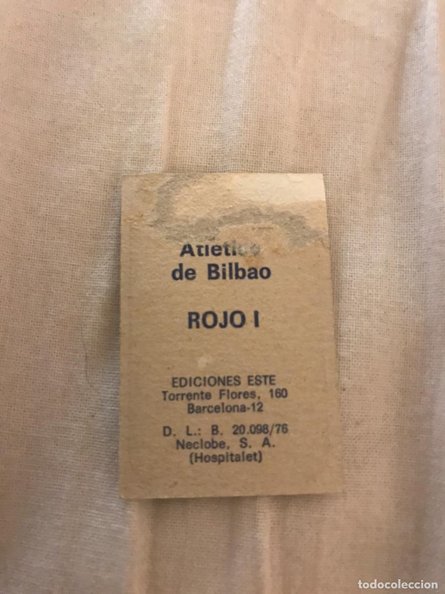 Cromos de f&uacute;tbol: Rojo I - Foto 2