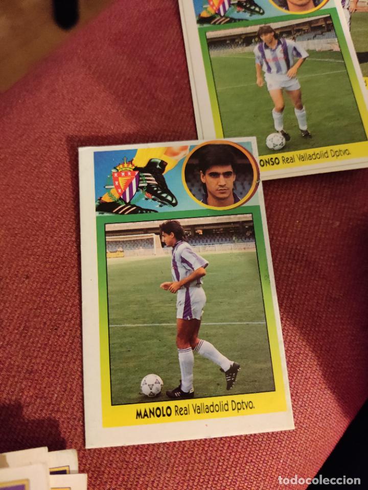 Fu&szlig;ball-Sticker: manolo valladolid este 1994 1993 93 94 despegado