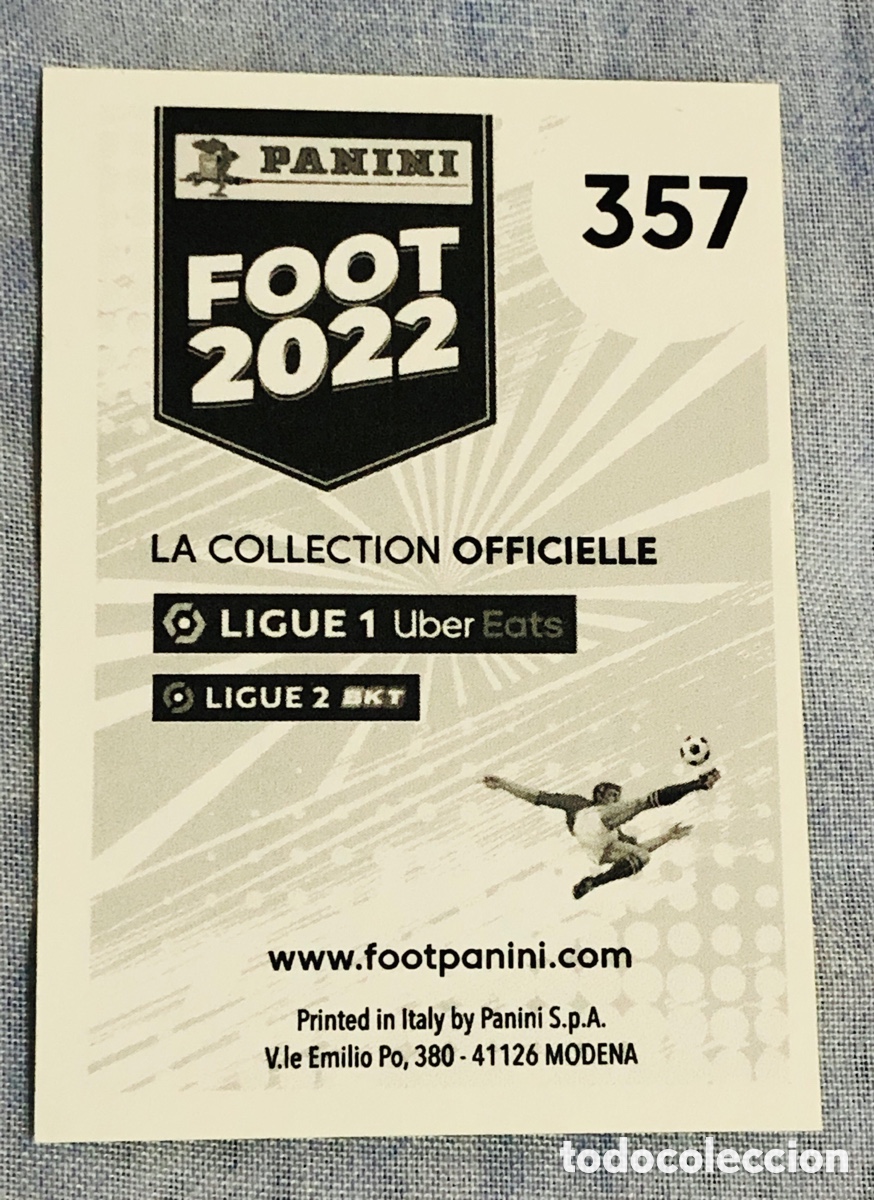 Cromos de f&uacute;tbol: Messi PSG # 357 PANINI FOOT 2022 - Foto 2