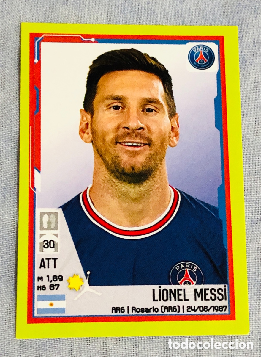 Cromos de f&uacute;tbol: Messi PSG # 357 PANINI FOOT 2022 - Foto 1