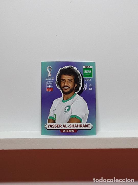 Figurine di Calcio: MUNDIAL 2022 WORLD CUP QATAR ALBUM PANINI LIGA N KSA9 KSA 9 SAUDI ARABIA SAFF YASSER AL-SHAHRANI