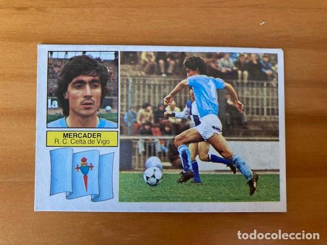 Cromos de f&uacute;tbol: MERCADER CELTA 82-83 ESTE RECUPERADO - Foto 1