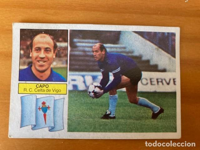 Cromos de f&uacute;tbol: CAPO CELTA 82-83 ESTE RECUPERADO - Foto 1