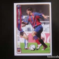 Fußball-Sticker: MESSI 617 MUNDICROMO 2004 2005 ROOKIE CARD CROMO NUEVO. Lote 398766554