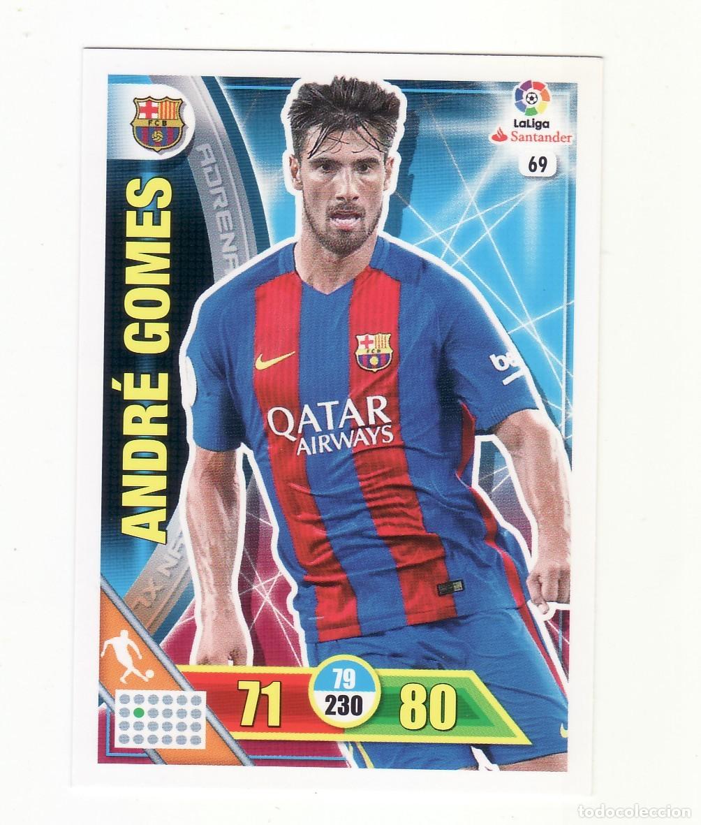 Cromos de f&uacute;tbol: ADRENALYN 2016/2017 69 ANDRE BARCELONA - Foto 1
