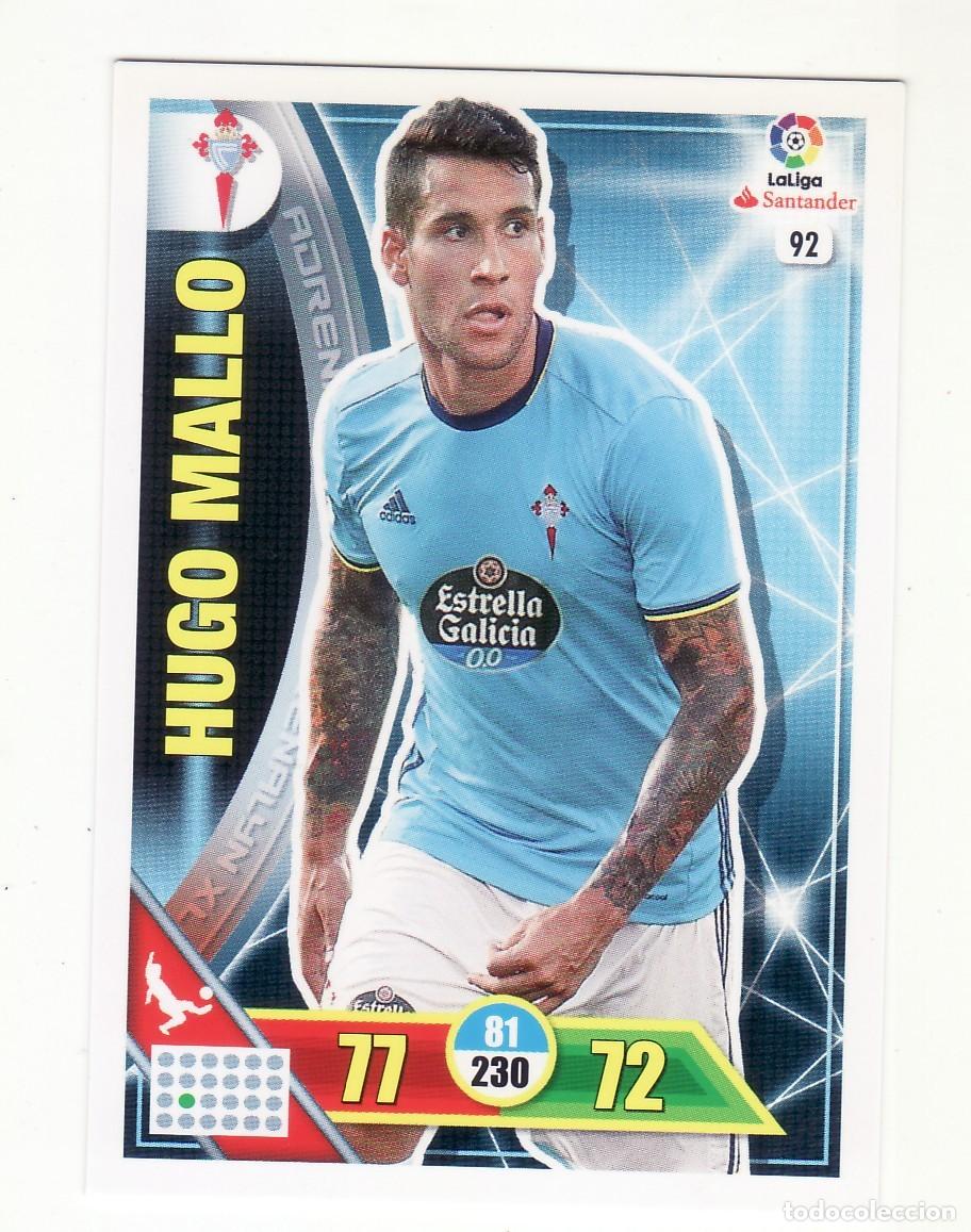 Cromos de f&uacute;tbol: ADRENALYN 2016/2017 92 MALLO CELTA - Foto 1