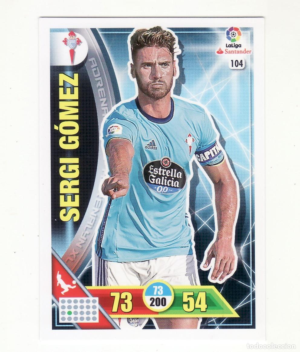 Cromos de f&uacute;tbol: ADRENALYN 2016/2017 104 SERGI CELTA - Foto 1