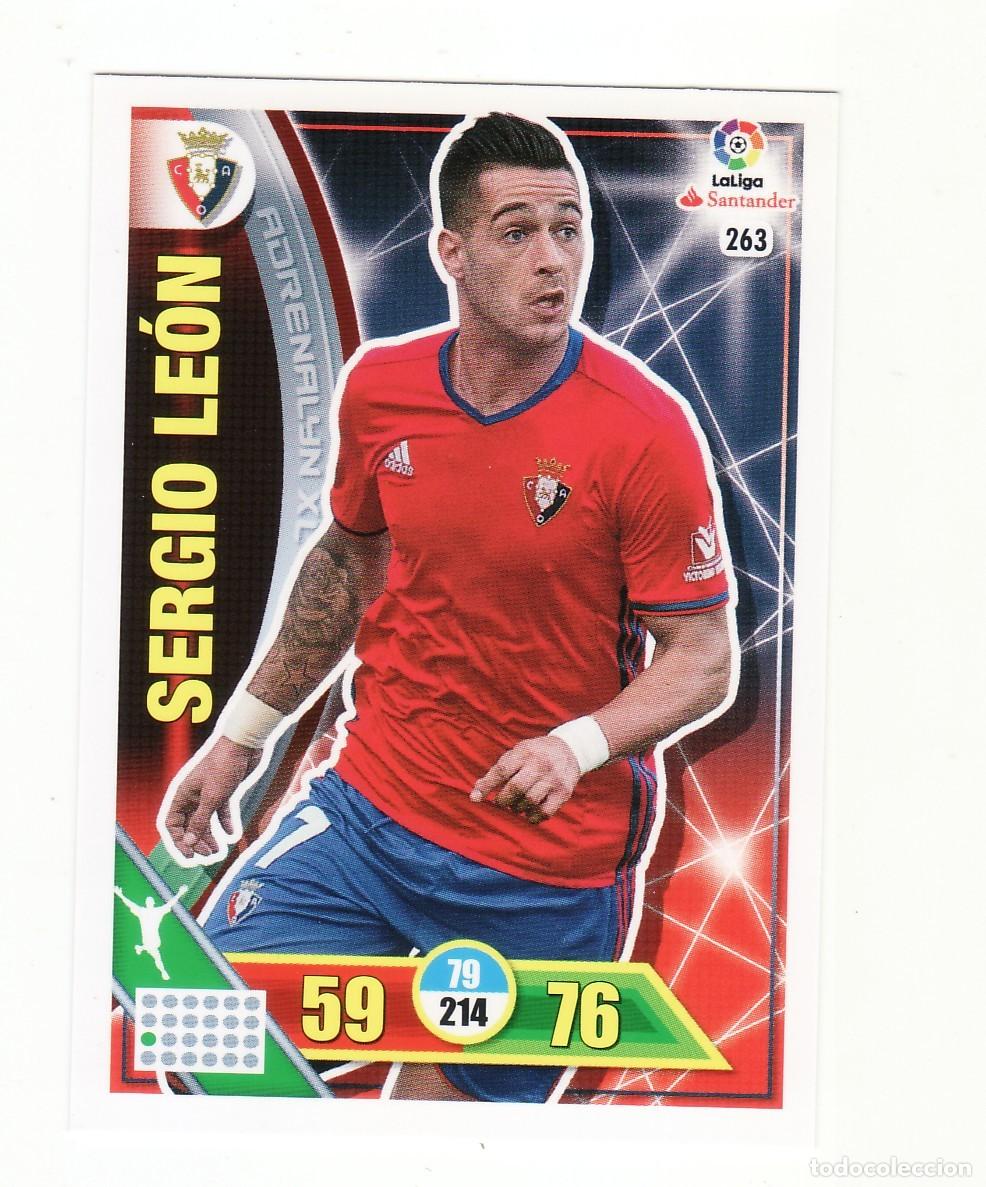 Cromos de f&uacute;tbol: ADRENALYN 2016/2017 263 LEON OSASUNA - Foto 1