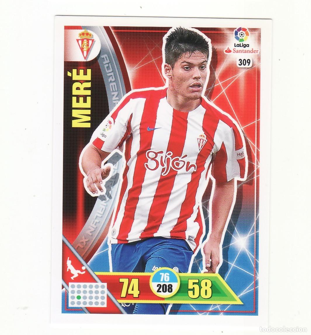 Cromos de f&uacute;tbol: ADRENALYN 2016/2017 309 MERE GIJON - Foto 1