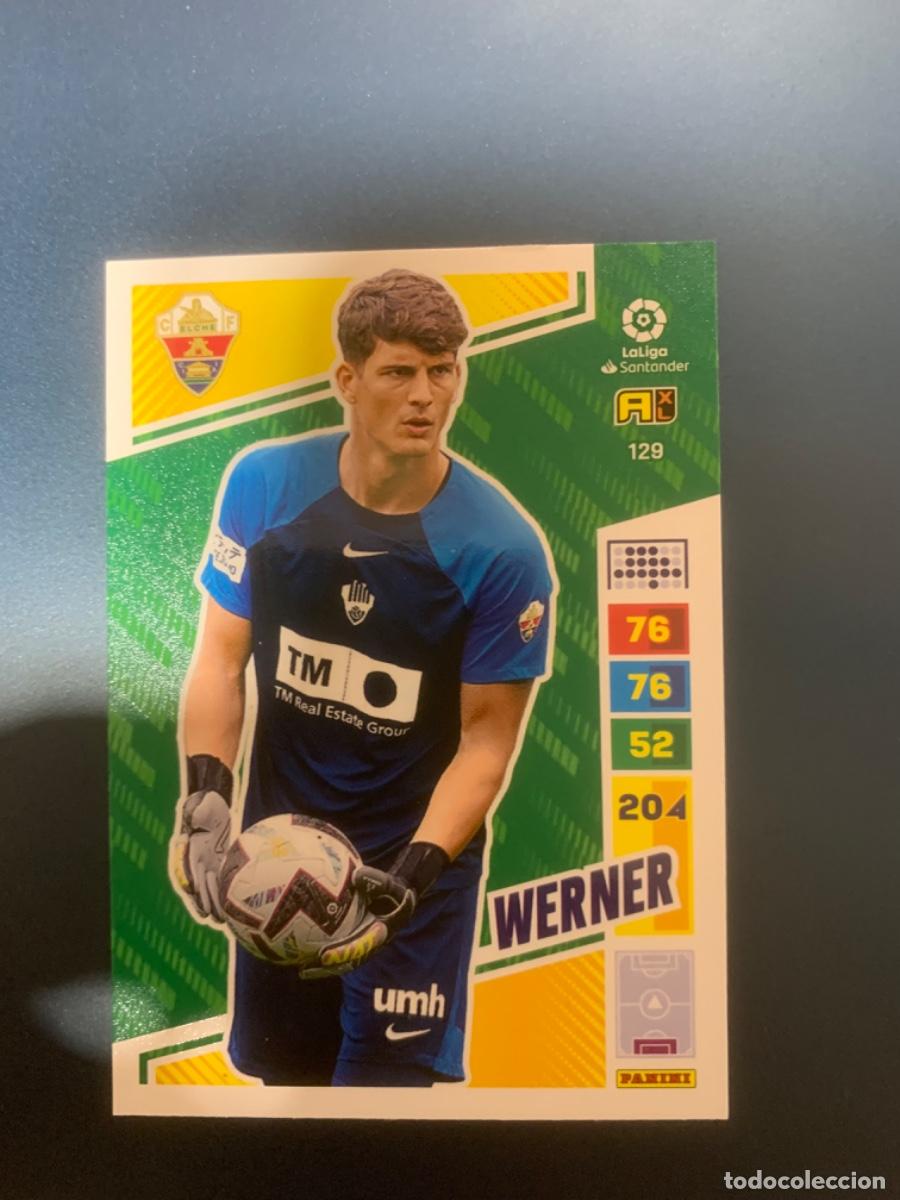 Cromos de f&uacute;tbol: 129 werner (Elche) adrenalyn 22-23 - Foto 1