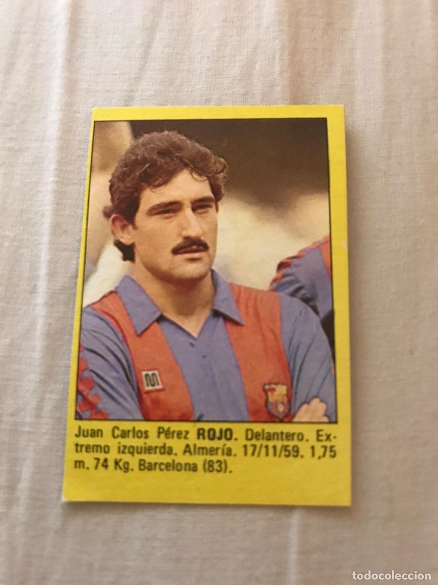Cromos de f&uacute;tbol: Rojo sin pegar - Foto 1
