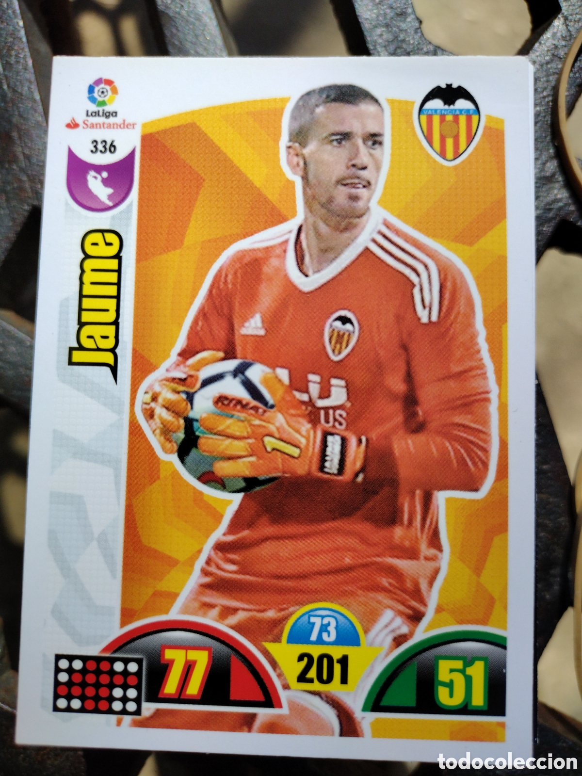 Cromos de f&uacute;tbol: 336. Jaume - Foto 1